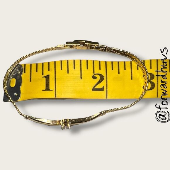 Bundle Sale 3 for $15 | Vintage Avon Gold Tone Bracelet - Small Wrist Fit - Picture 8 of 9